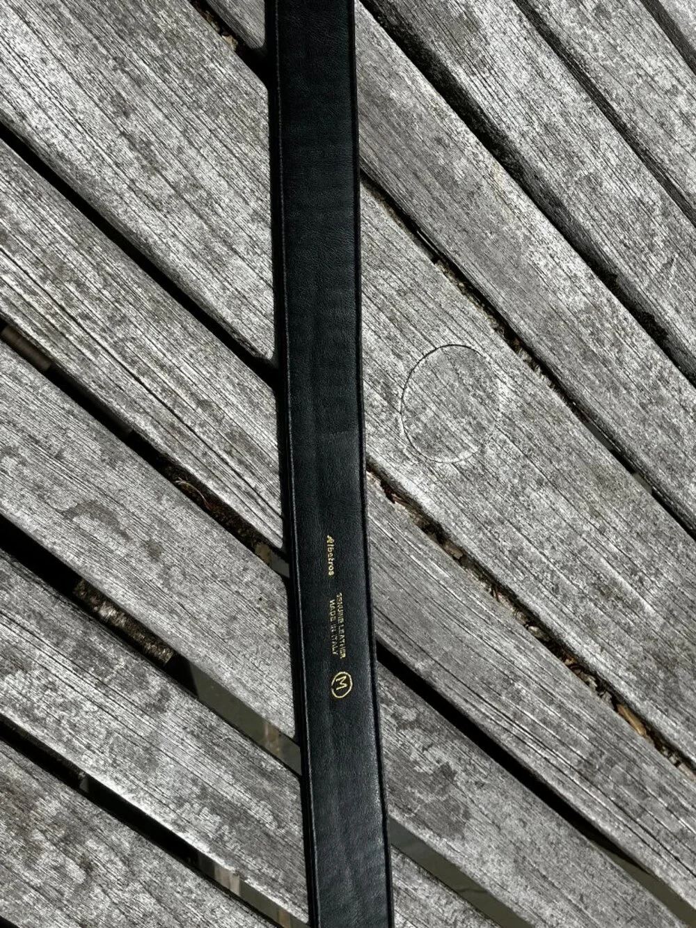 🌟Leather Belt Made In Italy - Medium